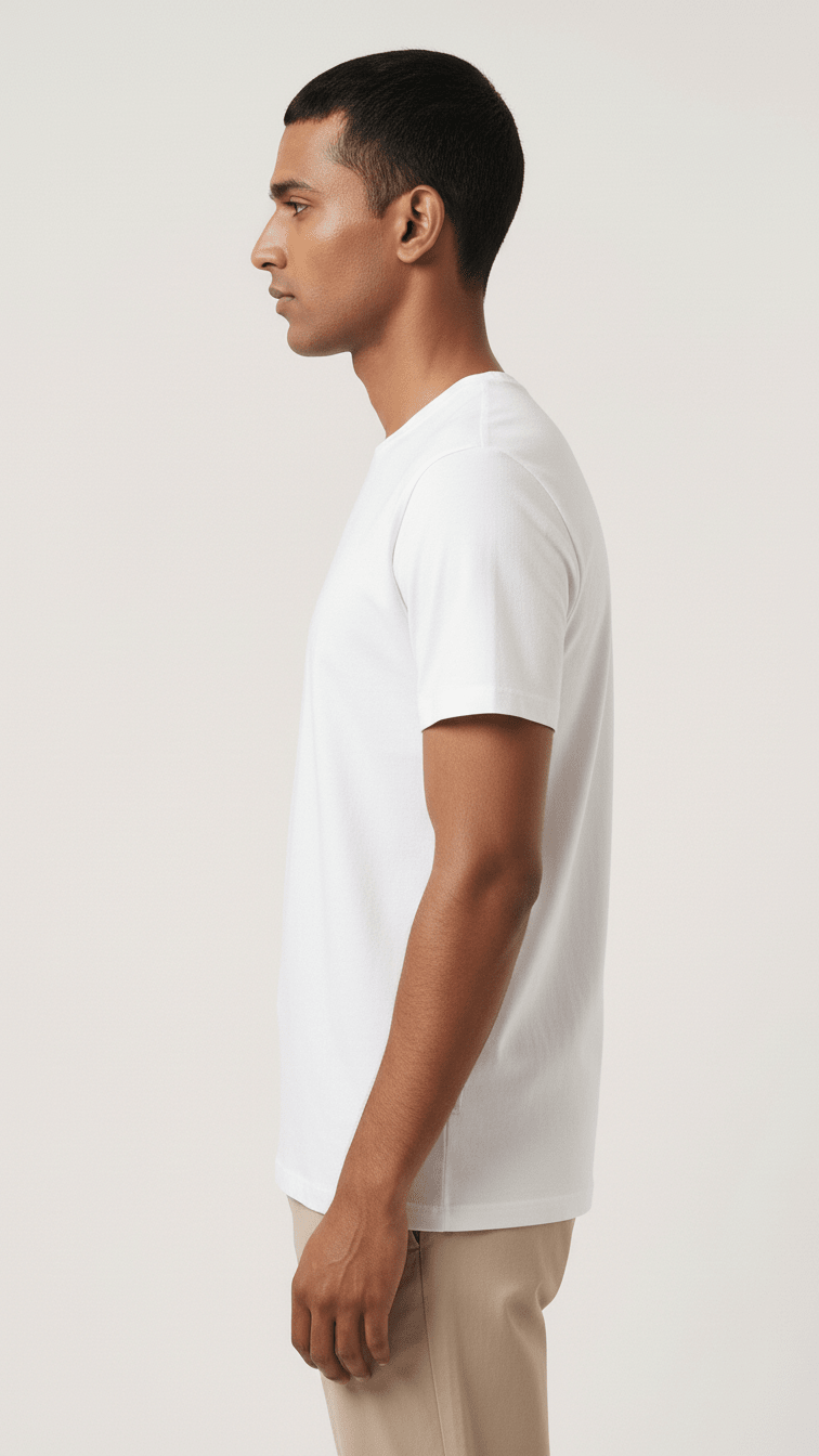 Round Neck T-shirt - teverse